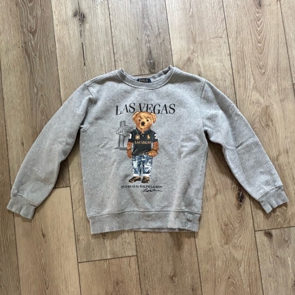Polo by Ralph Lauren Gray Crewneck Sweater - Picture 1 of 3